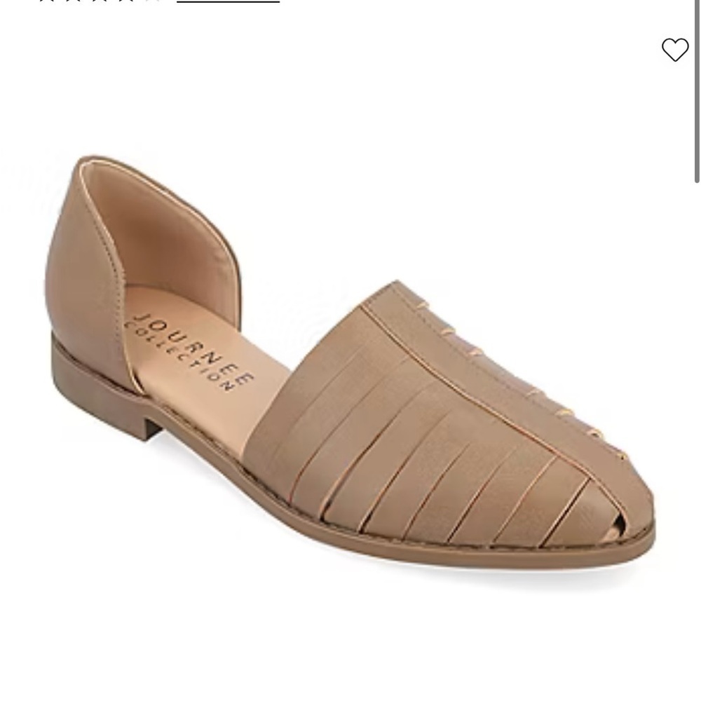 NWT Journee Collection
Women's Anyah Caged Two-Piece Flats